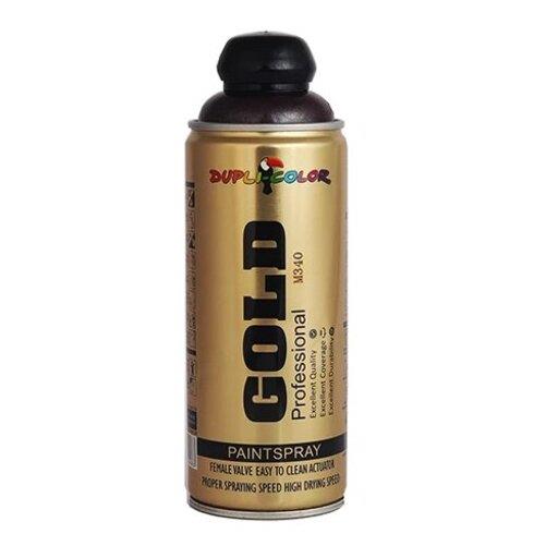 اسپری رنگ زرشکی متالیک (GOLD M340) دوپلی کالر آلمان